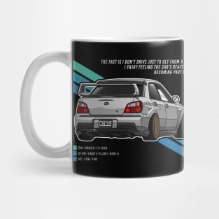 Subaru Street Car Mug